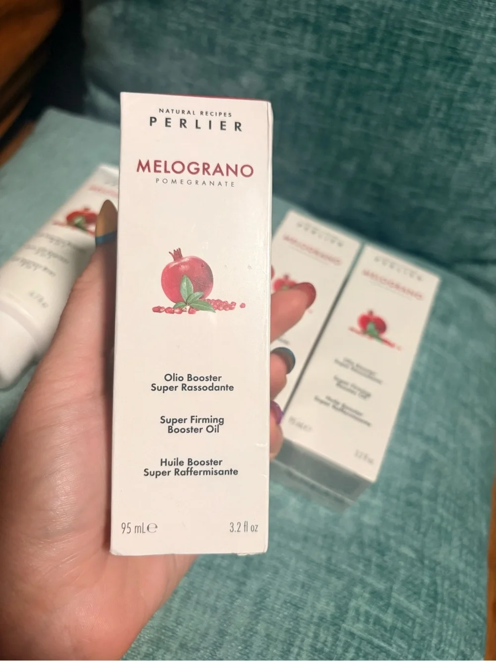 Natural Recipes Perlier Melograno Pomegranate bundle NEW